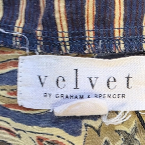 Velvet light cotton floral summer top lg - Picture 7 of 12